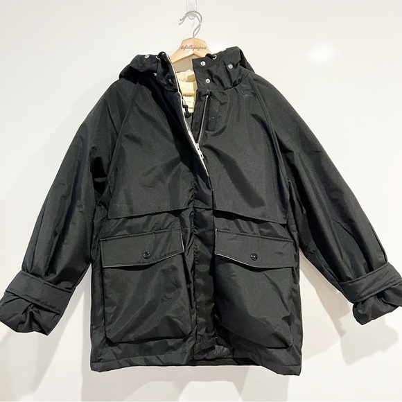 Nap Loungewear Goose Down Parka Jacket - Picture 3 of 12